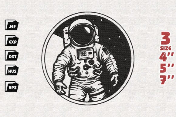 Astronaut Embroidery Design Review