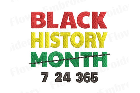 Black History Month Machine Embroidery Review