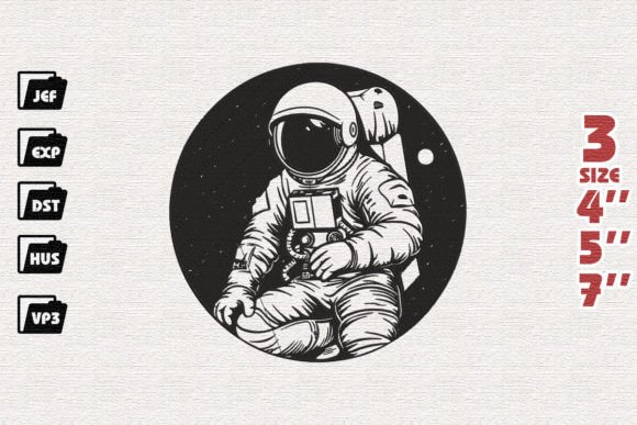 Galactic Astronaut Embroidery Review