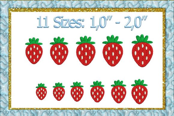 Mini Strawberry Machine Embroidery Review