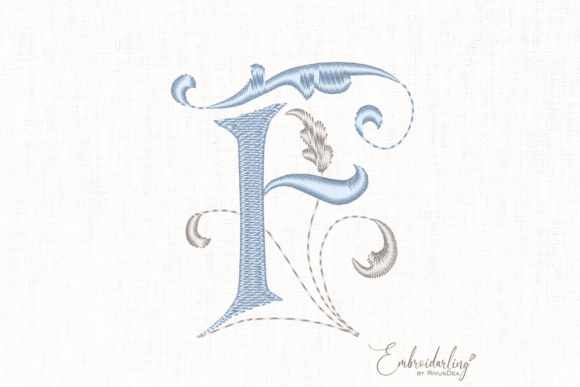 Vintage Floral F Embroidery Review for Boutique Apparel